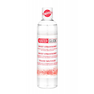 Лубрикант с ароматом клубника WATERGLIDE SWEET STRAWBERRY. 300 мл