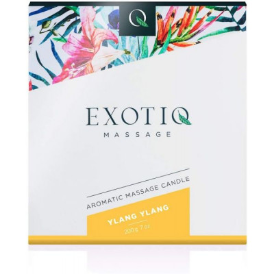 Массажная свеча Exotiq Massage Candle Ylang Ylang 200g Массажная свеча Exotiq Massage Candle Ylang Ylang 200g