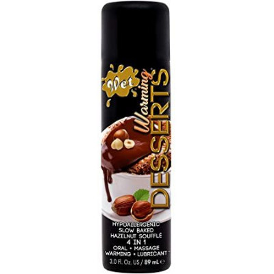 Съедобный лубрикант 4 в 1 WET Warming Desserts Slow Baked Hazelnut Souffle 89 мл