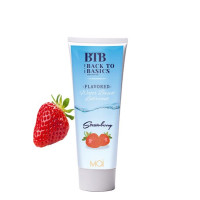 Лубрикант с ароматом клубники BTB WATERBASED STRAWBERRY 75ML