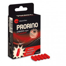 Пищевая добавка для женщин ERO PRORINO black line Libido, 5 капсул