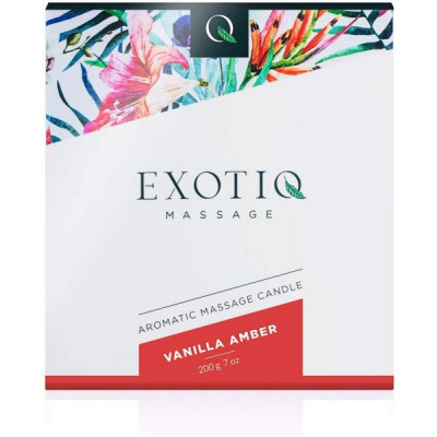 Массажная свеча Exotiq Massage Candle Vanilla 200g Массажная свеча Exotiq Massage Candle Vanilla 200g