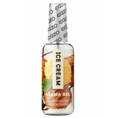 Съедобный гель-лубрикант EGZO AROMA GEL -Ванильное мороженое, 50 мл Съедобный гель-лубрикант EGZO AROMA GEL -Ванильное мороженое, 50 мл