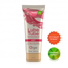 Согревающая смазка для секса "LUBE TUBE HOT" Orgie