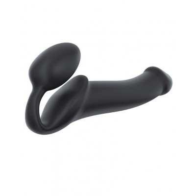 Безремневой страпон Strap-On-Me Black XL, полностью регулируемый, диаметр 4,5см Безремневой страпон Strap-On-Me Black XL, полностью регулируемый, диаметр 4,5см