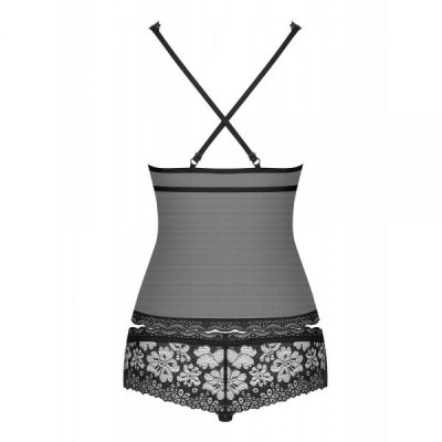 Бебидолл Obsessive 856-BAB-1 babydoll & panties S/M
