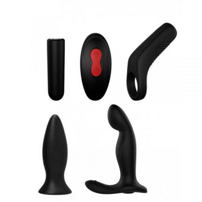 Стимулирующий набор для мужчин LOT OF LOVE DUSKY PLEASURE SET BLACK