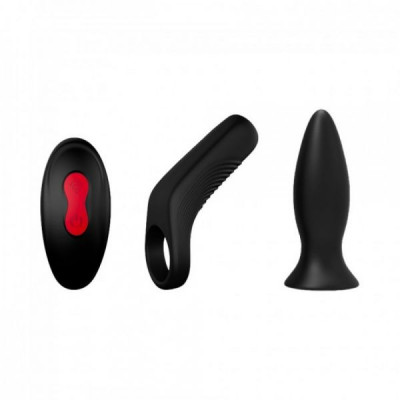 Стимулирующий набор для мужчин LOT OF LOVE DUSKY PLEASURE SET BLACK