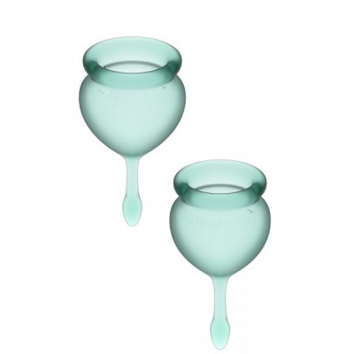 Менструальные чаши SATISFYER FEEL GOOD MENSTRUAL CUP GREEN