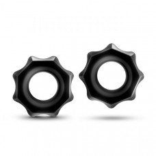 T330571 Набор эрекционных колец STAY HARD NUTZ BLACK