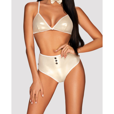 Костюм зайчика Obsessive Neo Goldes S/M