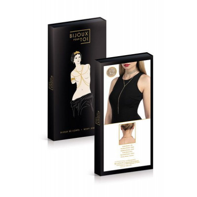 Кольє зі стразами Bijoux Pour Toi - Emma Gold Кольє зі стразами Bijoux Pour Toi - Emma Gold