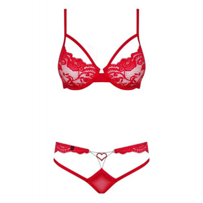 Комплект Obsessive 829-SET-3 SET S/M красный