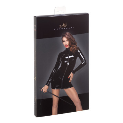 Платье винил F187 Noir Handmade М