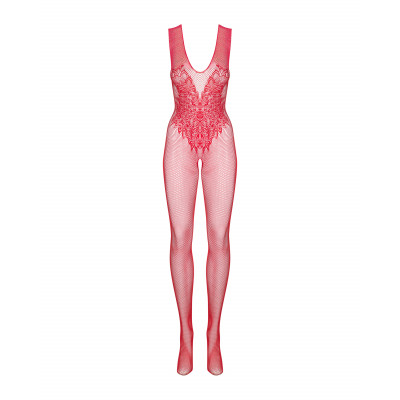 Комбинезон N112 Obsessive с рисунком крыльев Red L/XL