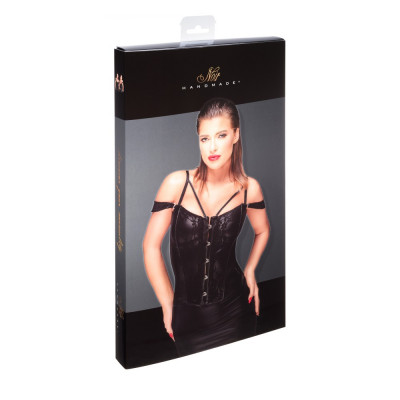 Корсет с гипюром F159 Noir Handmade M Корсет с гипюром F159 Noir Handmade M