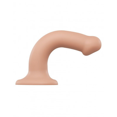 Насадка для страпона Strap-On-Me Dual Density Dildo Flesh M, диаметр 3,3см, двухслойная, гибкая Насадка для страпона Strap-On-Me Dual Density Dildo Flesh M, диаметр 3,3см, двухслойная, гибкая