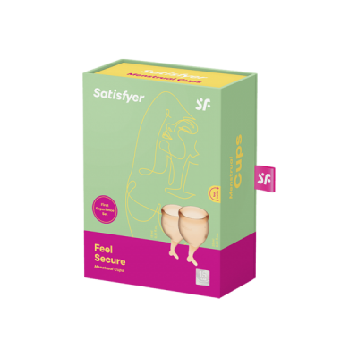 Менструальные чаши SATISFYER FEEL GOOD MENSTRUAL CUP ORANGE Менструальные чаши SATISFYER FEEL GOOD MENSTRUAL CUP ORANGE