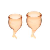 Менструальные чаши SATISFYER FEEL GOOD MENSTRUAL CUP ORANGE