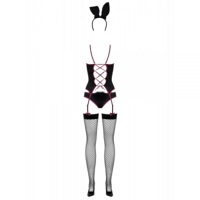 Костюм зайчик Bunny suit costume black S/M