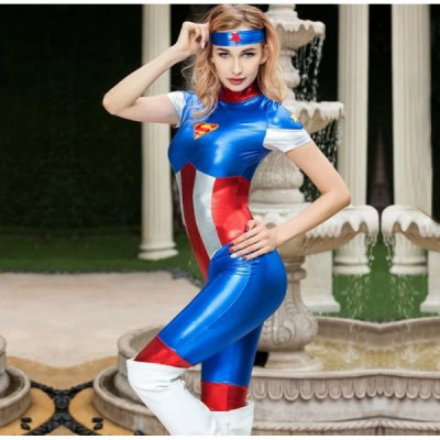 Эротический костюм «Отважная Supergirl», 2 предмета