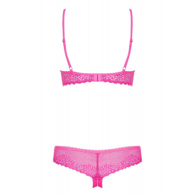 Комплект Obsessive ALABASTRA 2-PCS SET Pink S/M Комплект Obsessive ALABASTRA 2-PCS SET Pink S/M