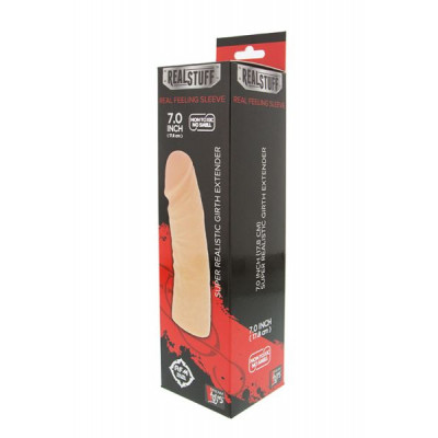 Удлиняющая насадка для пениса REALSTUFF GIRTH EXTENDER SLEEVE