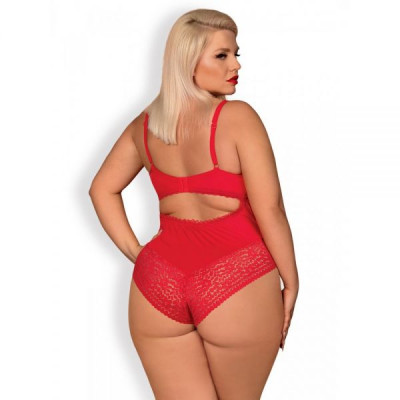 Боди Obsessive Jolierose teddy red XXL Боди Obsessive Jolierose teddy red XXL