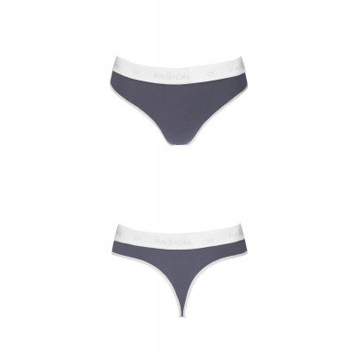 Спортивные трусики-стринги Passion PS007 PANTIES dark grey, size M Спортивные трусики-стринги Passion PS007 PANTIES dark grey, size M