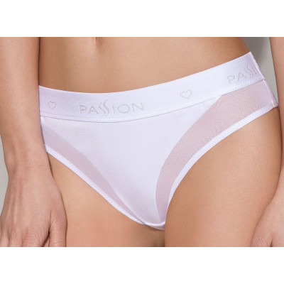 Трусики с прозрачной вставкой Passion PS002 PANTIES white, size XL