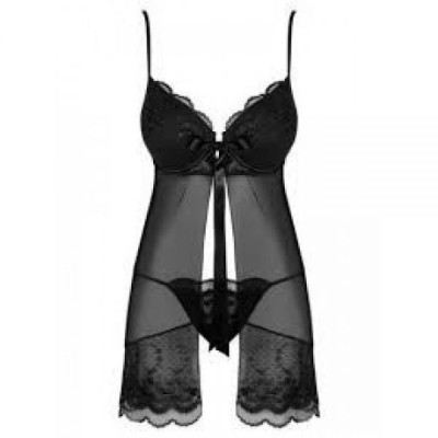 Бебидолл Obsessive KISSELENT Babydoll S/M черная
