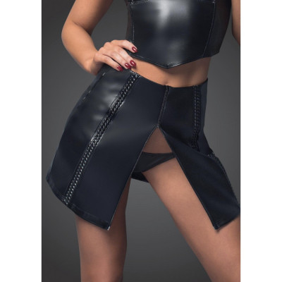 Юбка на молнии F171 Noir Handmade M