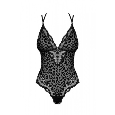 Сексуальное Боди Obsessive Giully LXL Black Сексуальное Боди Obsessive Giully LXL Black