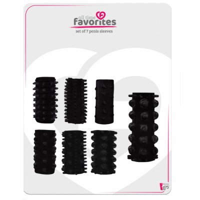 Набор насадок ALL TIME FAVORITES PENIS SLEEVES SET
