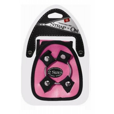 T111667 Трусики HARNESS с кольцами STRAP ON HARNESS PINK