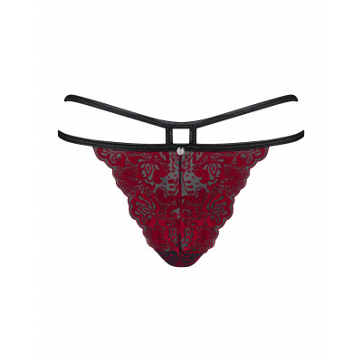 Трусики Obsessive Sugestina Bordeaux-Black S/M Трусики Obsessive Sugestina Bordeaux-Black S/M