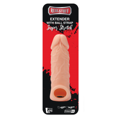 Насадка на пенис REALSTUFF EXTENDER WITH BALL STRAP 5.5 Насадка на пенис REALSTUFF EXTENDER WITH BALL STRAP 5.5