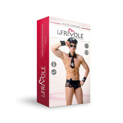 Мужской Костюм Полицейского LeFrivole 4 предмета, LXL