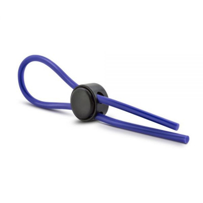 T331086 Регулируемое эрекционное кольцо STAY HARD SILICONE LOOP BLUE