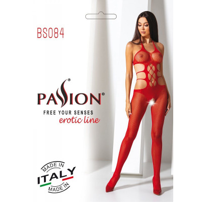 Бодистокинг Passion BS084 red Бодистокинг Passion BS084 red