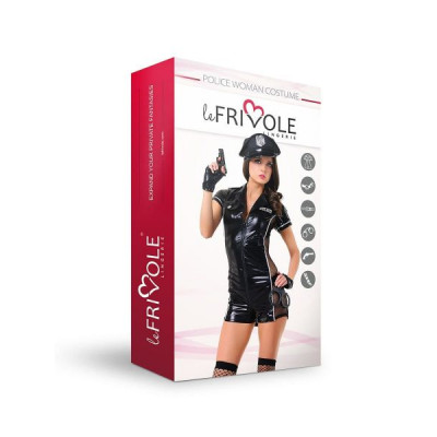 Костюм Полицейская 6 предметов LeFrivole, M/L