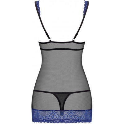 Cорочка Obsessive 850-CHE-6 chemise & thong L/XL