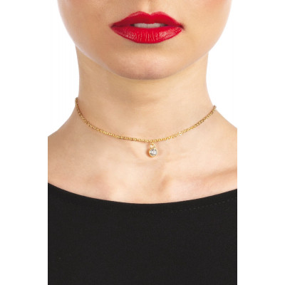 Кольє на спину Bijoux Pour Toi - Lise Gold Кольє на спину Bijoux Pour Toi - Lise Gold