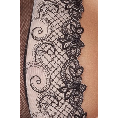 Прозрачный пеньюар BRASILIANA PEIGNOIR black 4XL/5XL - Passion, трусики Прозрачный пеньюар BRASILIANA PEIGNOIR black 4XL/5XL - Passion, трусики