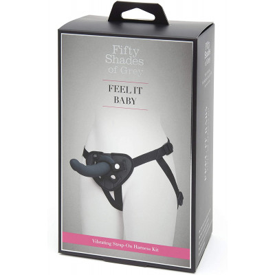 FS80003 Набор Vibrating Strap-on Harness Kit Коллекция: Feel it Baby Fifty Shades of Grey FS80003 Набор Vibrating Strap-on Harness Kit Коллекция: Feel it Baby Fifty Shades of Grey