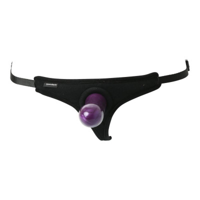 Трусики-стринги со страпоном Sportsheets Bikini Strap-On, диаметр 3,5см Трусики-стринги со страпоном Sportsheets Bikini Strap-On, диаметр 3,5см