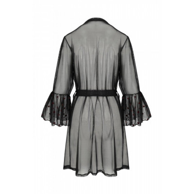 Повітряний пеньюар LOVELIA PEIGNOIR black S/M - Passion Повітряний пеньюар LOVELIA PEIGNOIR black S/M - Passion
