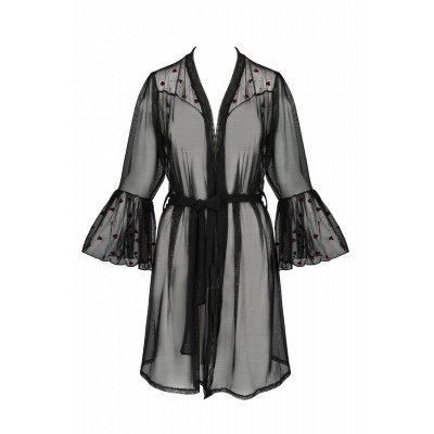 Повітряний пеньюар LOVELIA PEIGNOIR black S/M - Passion Повітряний пеньюар LOVELIA PEIGNOIR black S/M - Passion