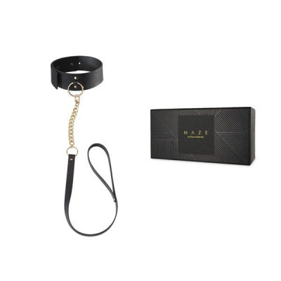 Чокер Bijoux Indiscrets MAZE – Wide Chocker Black Чокер Bijoux Indiscrets MAZE – Wide Chocker Black