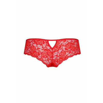 Трусики-бразиліана з квіткового мережива Raja Thong red XXL/XXXL - Passion Трусики-бразиліана з квіткового мережива Raja Thong red XXL/XXXL - Passion